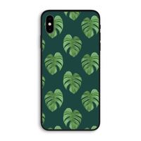 Monstera leaves: iPhone XS Max Biologisch afbreekbaar hoesje