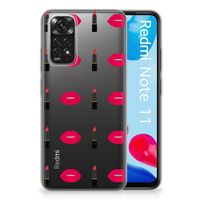 Xiaomi Redmi 10 | Redmi Note 11 4G TPU bumper Lipstick Kiss - thumbnail