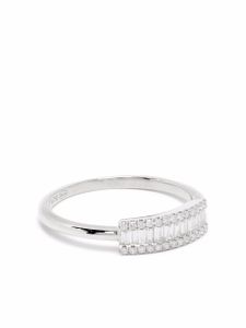 Djula bague Éclat en or blanc 18ct ornée de diamants - Argent