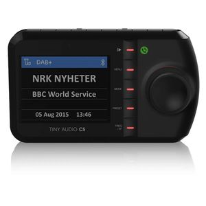 Tiny Audio C5 Dab+ Carkit Adapter Met Bluetooth