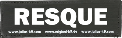 Julius-K9 label - Rescue