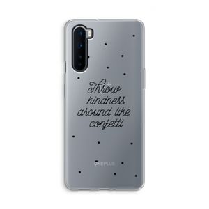 Confetti: OnePlus Nord Transparant Hoesje