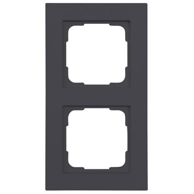 Opus 55 afdekraam dubbel Fusion antraciet mat 512.902.51