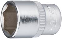 HAZET Dopsleutel 850-13 · 1/4 inch (6,3 mm) vierkant hol · Buiten-zeskant-tractieprofiel · SW 13 mm