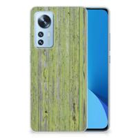 Xiaomi 12 | 12X | Bumper Hoesje | Green Wood
