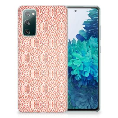 Samsung Galaxy S20 FE | TPU bumper | Pattern Orange