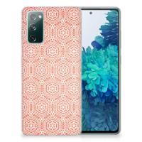 Samsung Galaxy S20 FE | TPU bumper | Pattern Orange