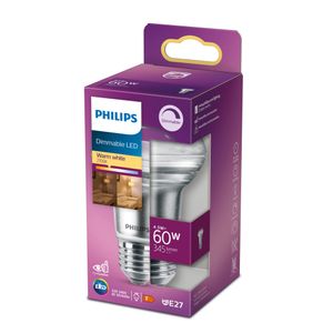 Philips R63 LED Lamp E27 4,5W Reflector dimbaar