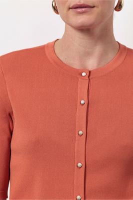 Maud cardigan - ginger spice - 13040