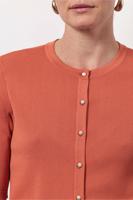 Maud cardigan - ginger spice - 13040