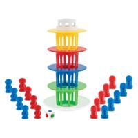 Grafix Spel balance tower in katoenen tasje