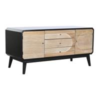 Tv-meubel DKD Home Decor 120 x 50 x 58 cm Zwart Hout