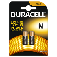 Duracell Alkaline 2 x N 1,5V LR1 MN9100 2 op blister