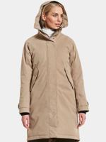 Didriksons Luna 4 Dames Parka Beige 42