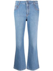 Ermanno Scervino jean à coupe évasée - Bleu