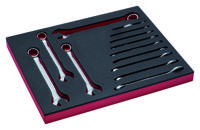 Bahco Foaminlay Fit&Go 2/3 met sleutels | inch-maten - 13-delig - FF1F3004 Bahco Foaminlay Fit&Go 2/3 met sleutels | inch-maten - 13-delig - FF1F3004