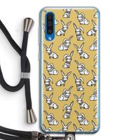 Haas: Samsung Galaxy A50 Transparant Hoesje met koord