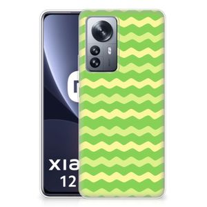 Xiaomi 12 Pro TPU bumper Waves Green