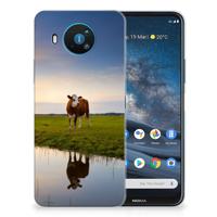 Nokia 8.3 | TPU Hoesje | Koe