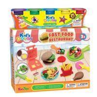 Kid's Dough fast food kleiset met 9 potjes