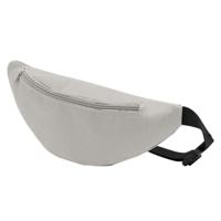 Heuptasje - grijs - 35 x 15 cm - festivaltasjes- Fanny pack - polyester - verstelbaar - buideltasje