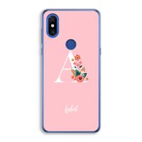 Pink Bouquet: Xiaomi Mi Mix 3 Transparant Hoesje