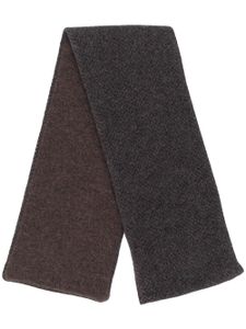 N.Peal 007 Herringbone Scarf - Marron