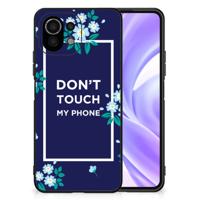 Xiaomi 11 Lite 5G NE | Mi 11 Lite | Telefoon Hoesje | Flowers Blue DTMP Xiaomi 11 Lite 5G NE | Mi 11 Lite | Telefoon Hoesje | Flowers Blue DTMP