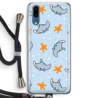 Manta: Huawei P20 Transparant Hoesje met koord