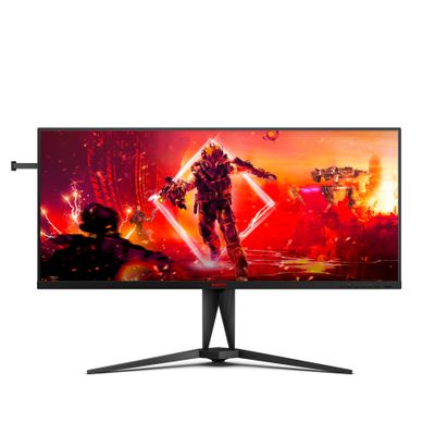 AOC AGON 5 AG405UXC computer monitor 100,3 cm (39.5") 3440 x 1440 Pixels Wide Quad HD LCD Zwart