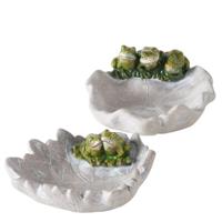 Boltze Home vogeldrinkbad met kikkers