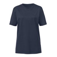 T-shirt van bio-katoen, marine Maat: M - thumbnail