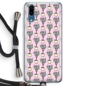 Boompje: Huawei P20 Transparant Hoesje met koord