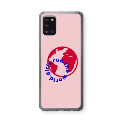 Run The World: Samsung Galaxy A31 Transparant Hoesje