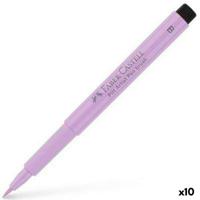 Markeerstiften Faber-Castell Pitt Artist Lila (10 Stuks)