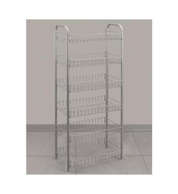 Metaltex Voorraadrek chroom 6 etages