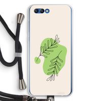 Beleaf in you: Honor 10 Transparant Hoesje met koord