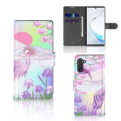 Samsung Galaxy Note 10 | Telefoonhoesje | Met pasjeshouder | Bird