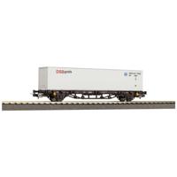 Piko H0 27720 H0 containerwagen LGjs van de DSB - thumbnail