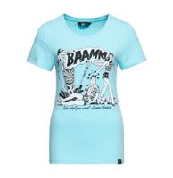 Queen Kerosin Bammmm T-shirt Sky Blue -XXL