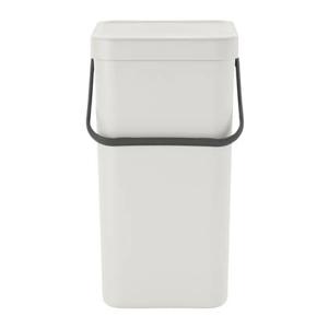 Brabantia Sort & Go Afvalemmer / Opberger 16 L - Grijs