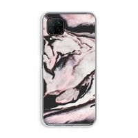 Roze stroom: Huawei P40 Lite Transparant Hoesje