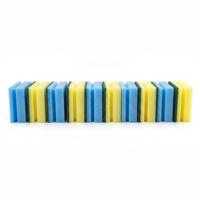 Schuur sponzen - 48x - schoonmaak spons - afwas / keuken / huishouden