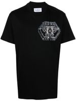 Philipp Plein t-shirt à logo Hexagon imprimé - Noir - thumbnail