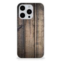 iPhone 15 Pro | Bumper Hoesje | Steigerhout