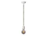 Home sweet home hanglamp Leonardo wit Spiral g95 - smoke