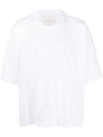 Studio Nicholson t-shirt en coton à manches courtes - Blanc