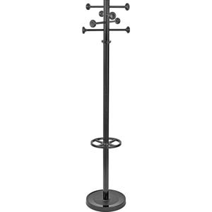 Maul Staande kapstok 9406090 MAULgrando Aantal haken: 16 (Ø x h) 36.5 cm x 175 cm Staal Zwart 1 stuk(s)