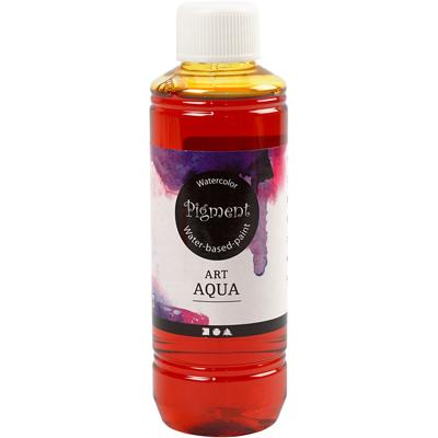 Pigment Vloeibare aquarelverf, geel, 250 ml/ 1 fles