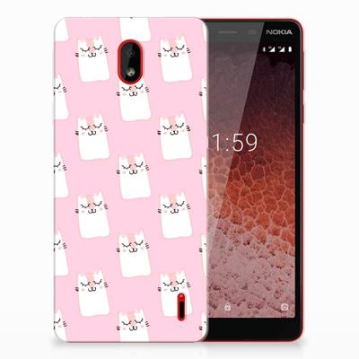 Nokia 1 Plus | TPU Hoesje | Sleeping Cats